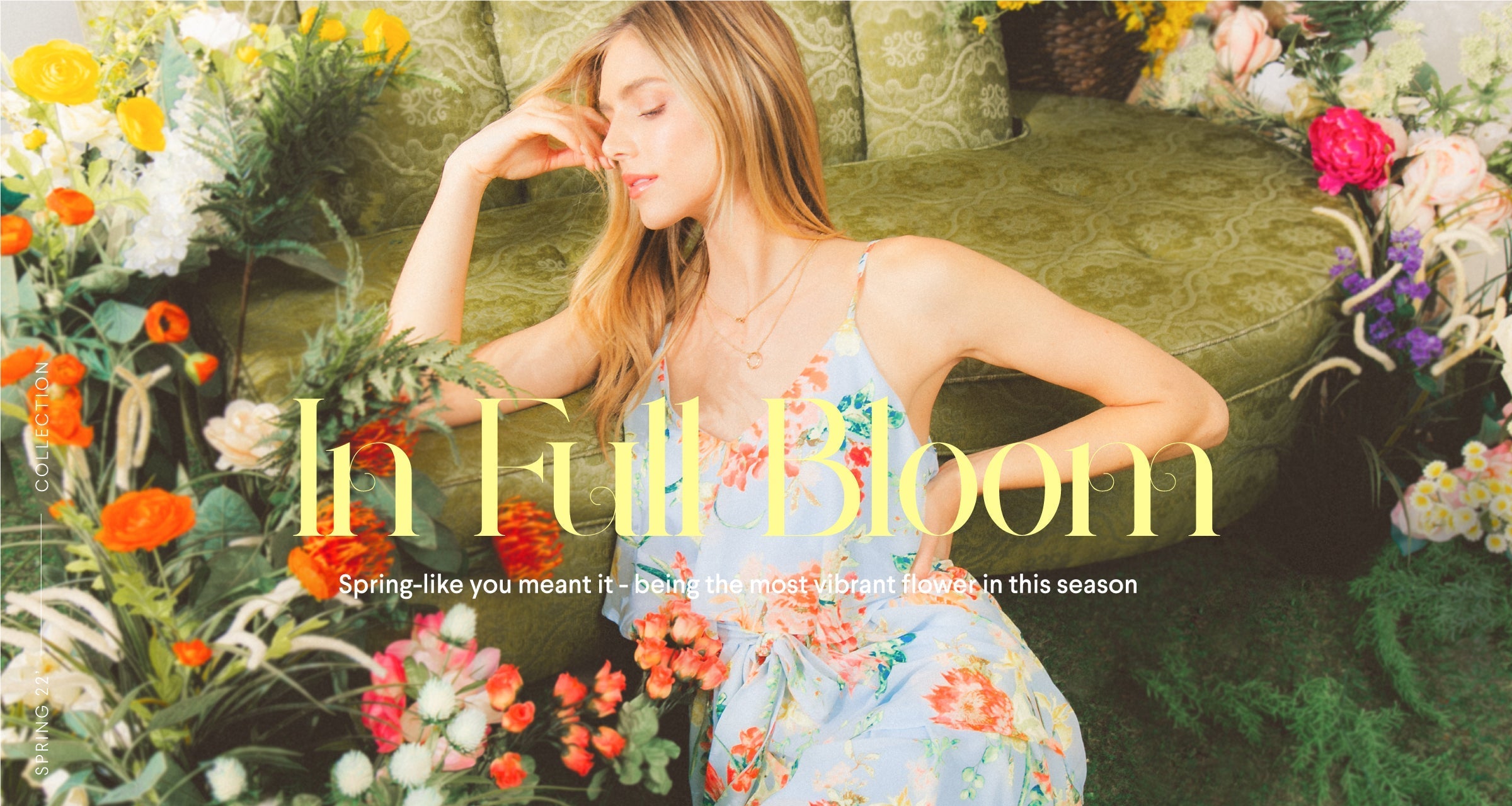 BLOOMING: SPRING IN BLOOM.