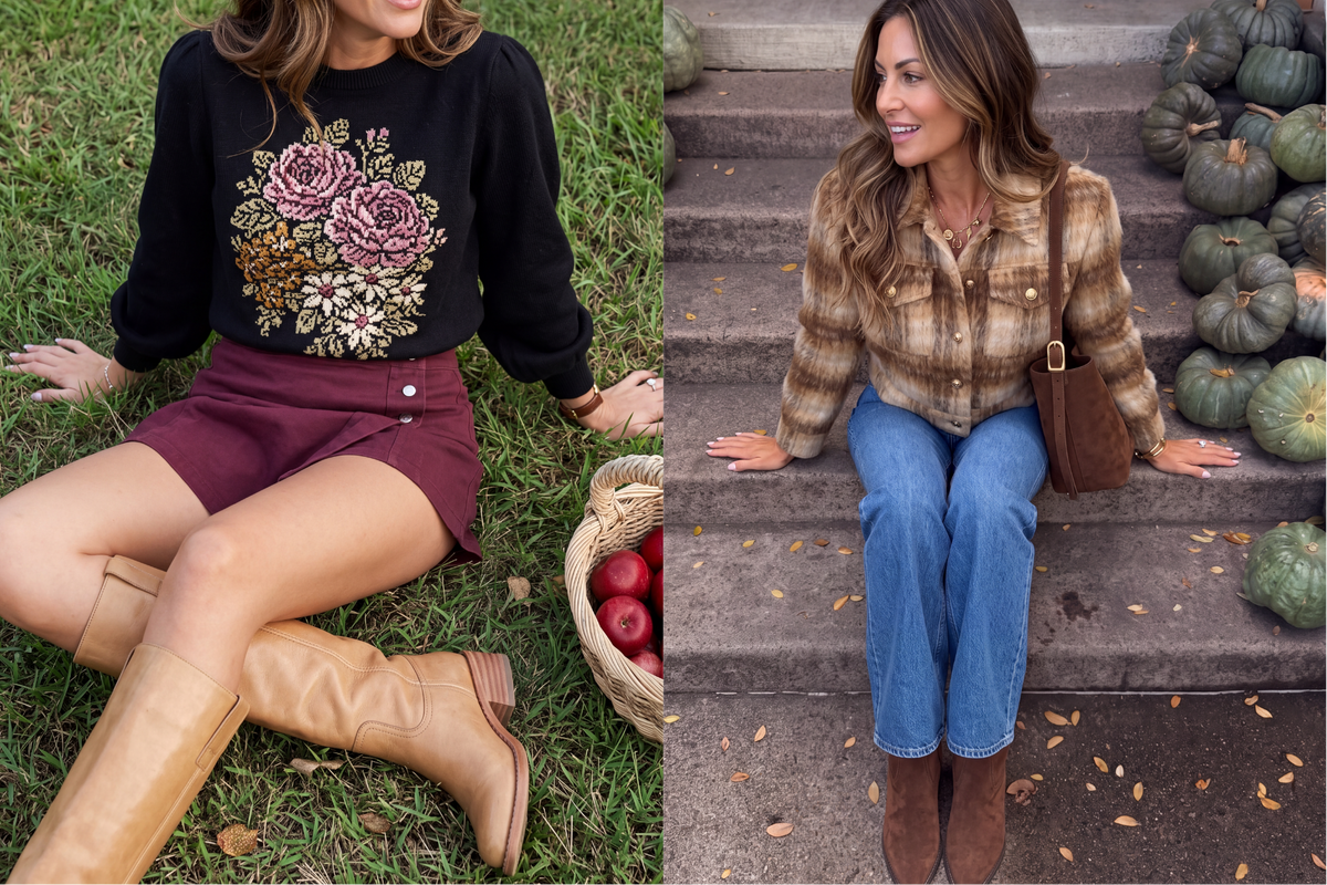 Fall’s Top 5 Must-Haves: From Burgundy Suede to Camel Knits