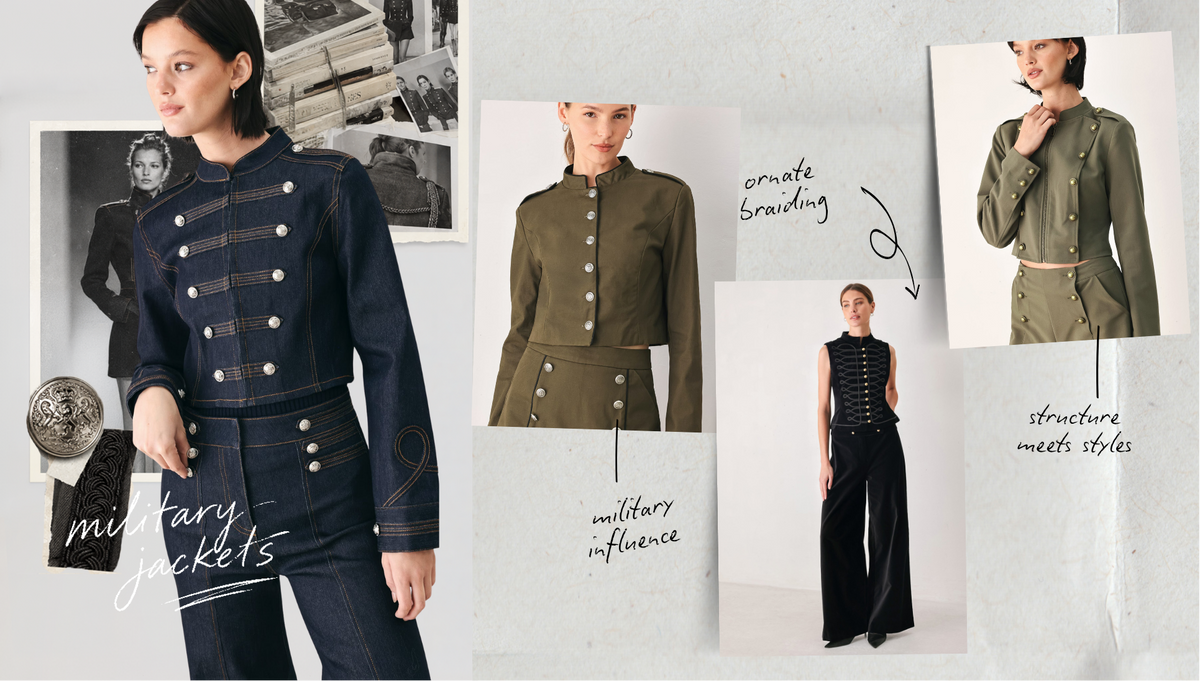 The Trend Report: Why You Need a Military Jacket This Season