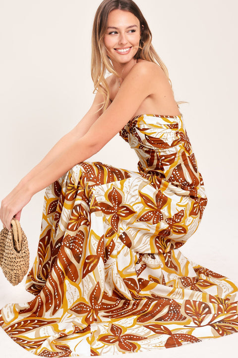 flying tomato maxi dress Flying Tomato Baby Pink Floral Sleeveless Maxi Dress