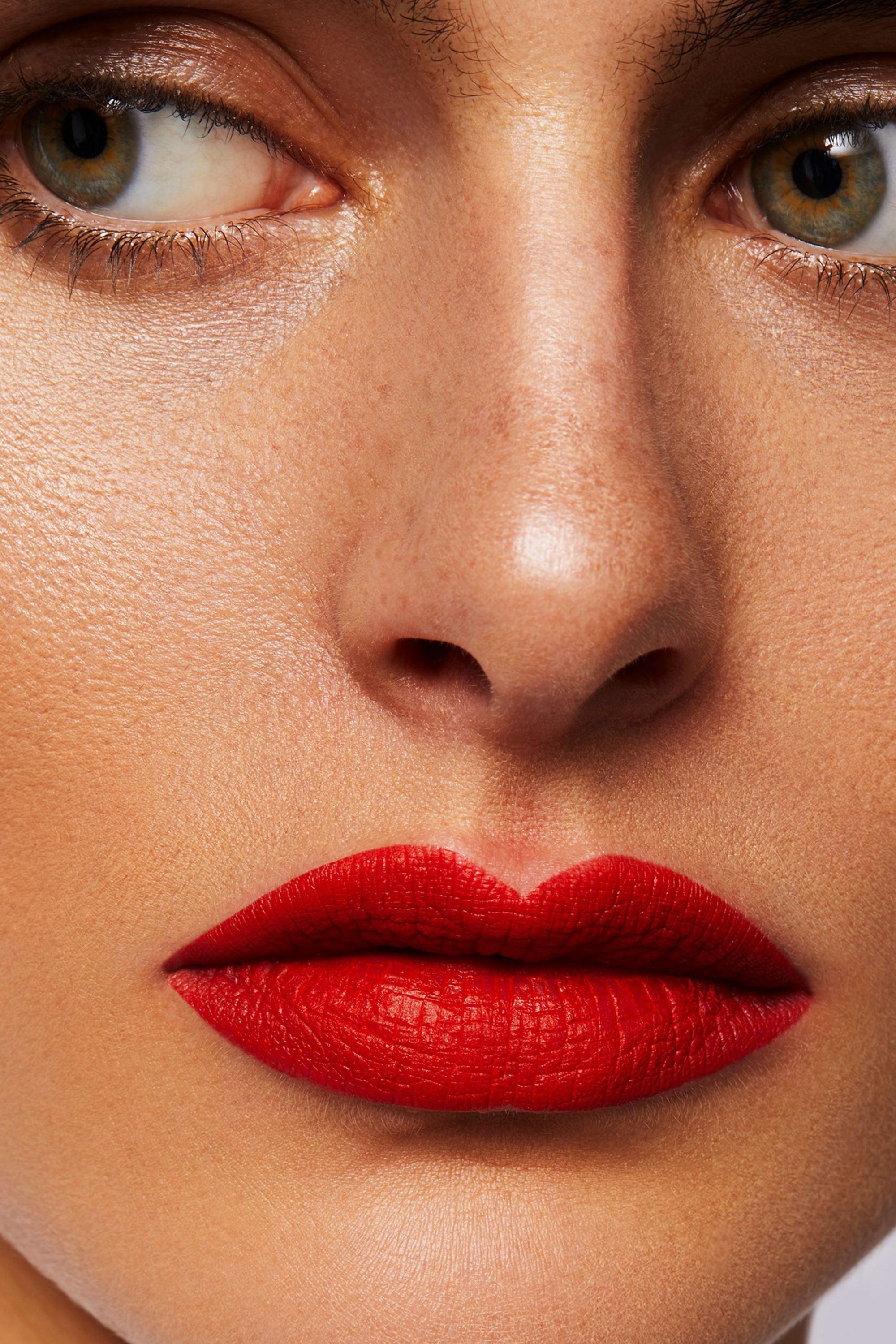 Badass Matte Lipstick - Flying Tomato - Lipstick - UOMA Beauty