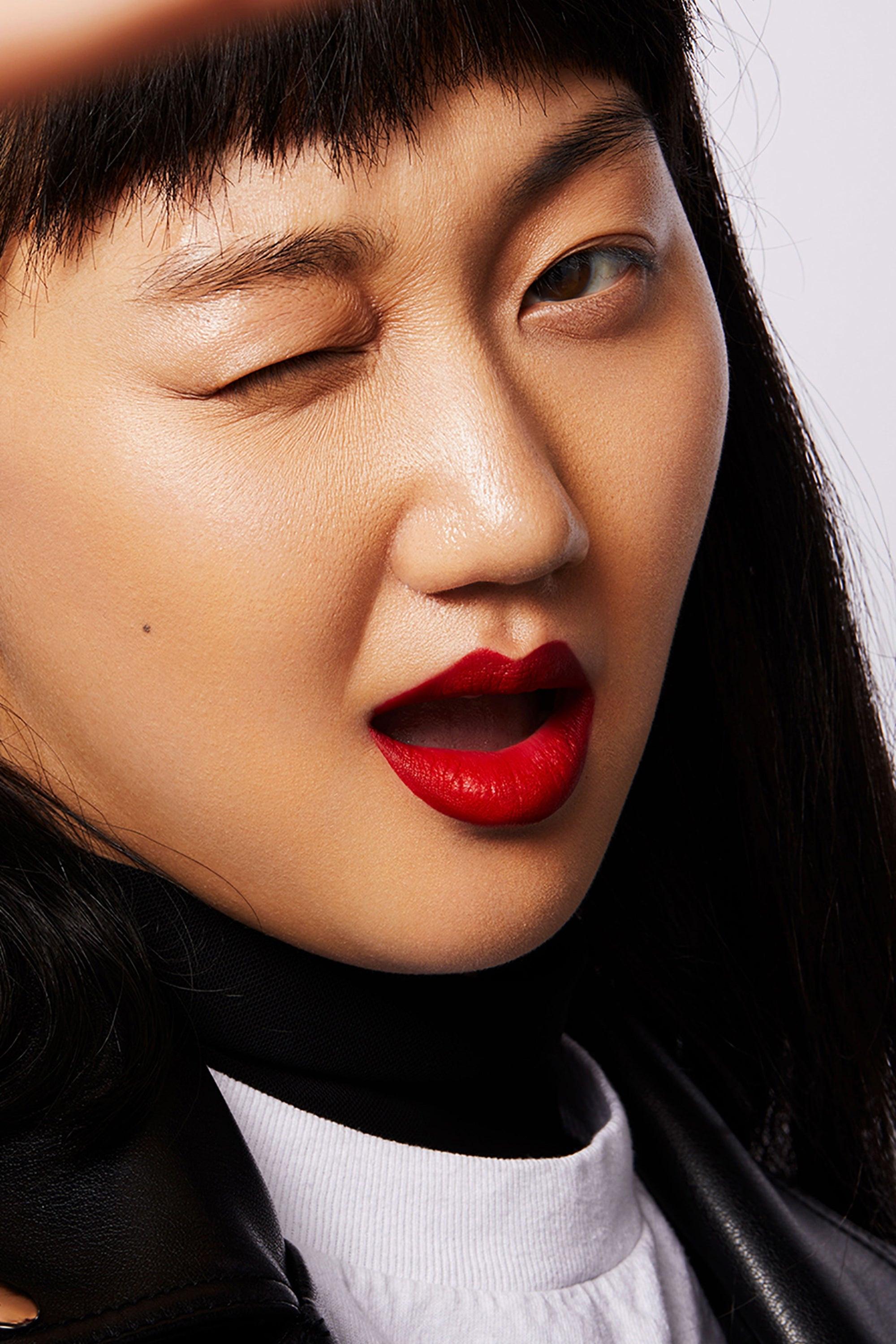 Badass Matte Lipstick - Flying Tomato - Lipstick - UOMA Beauty