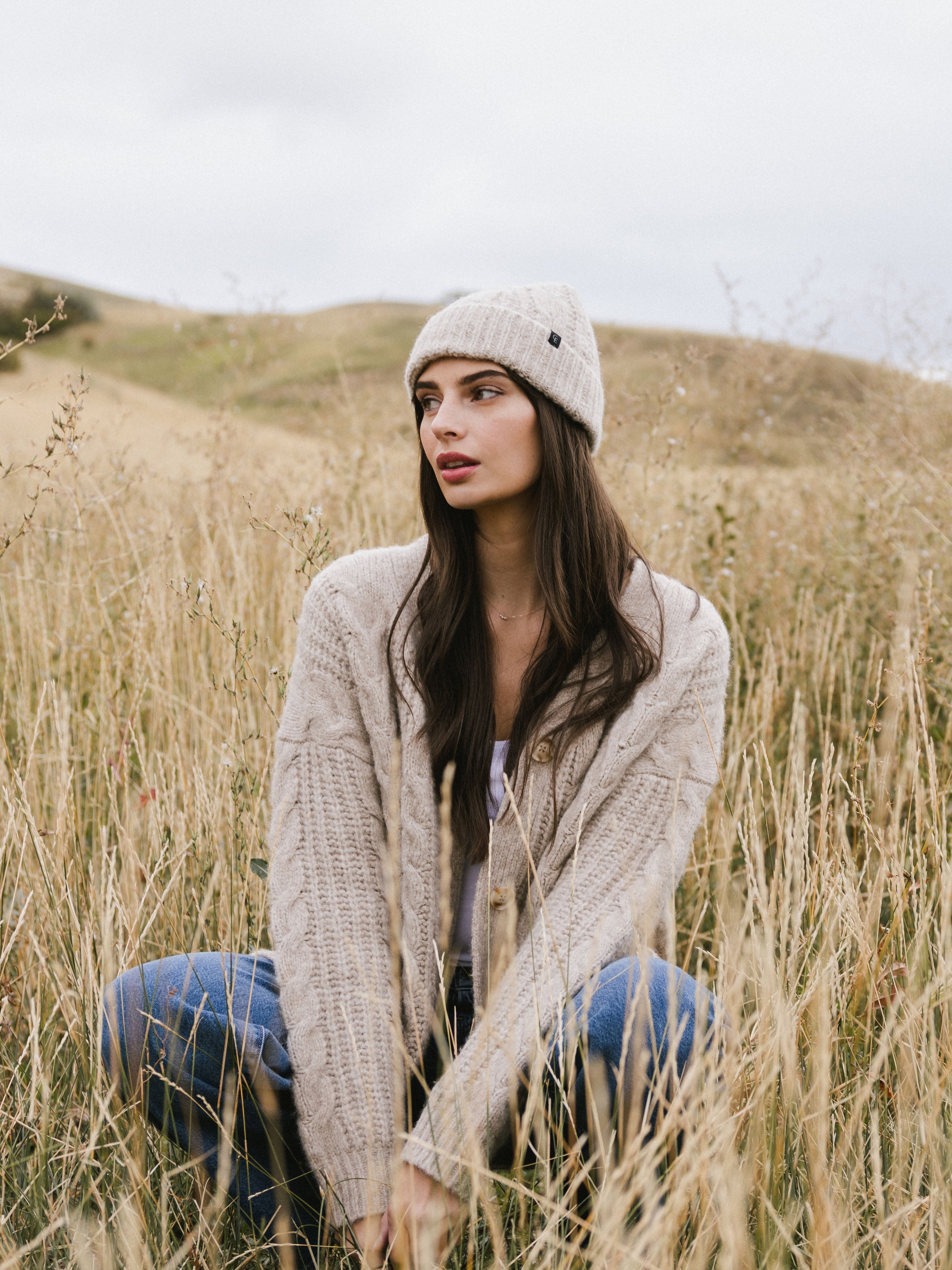 Cable Knit Beanie