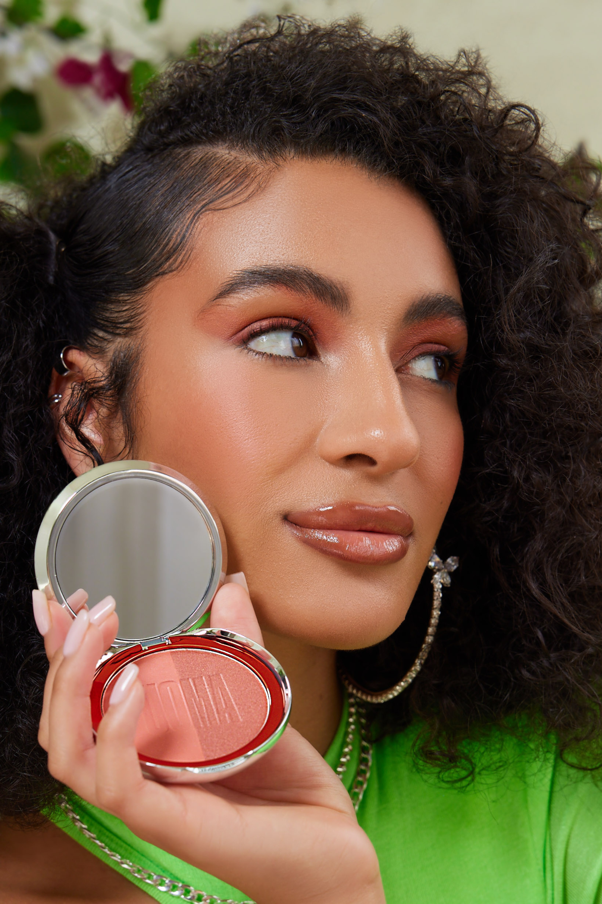 Double Take Skin Perfecting Blush Duo - Flying Tomato - Blush - UOMA Beauty