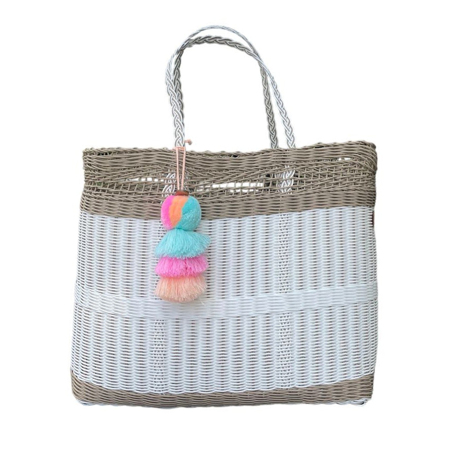 Coastal Net Citron Tote