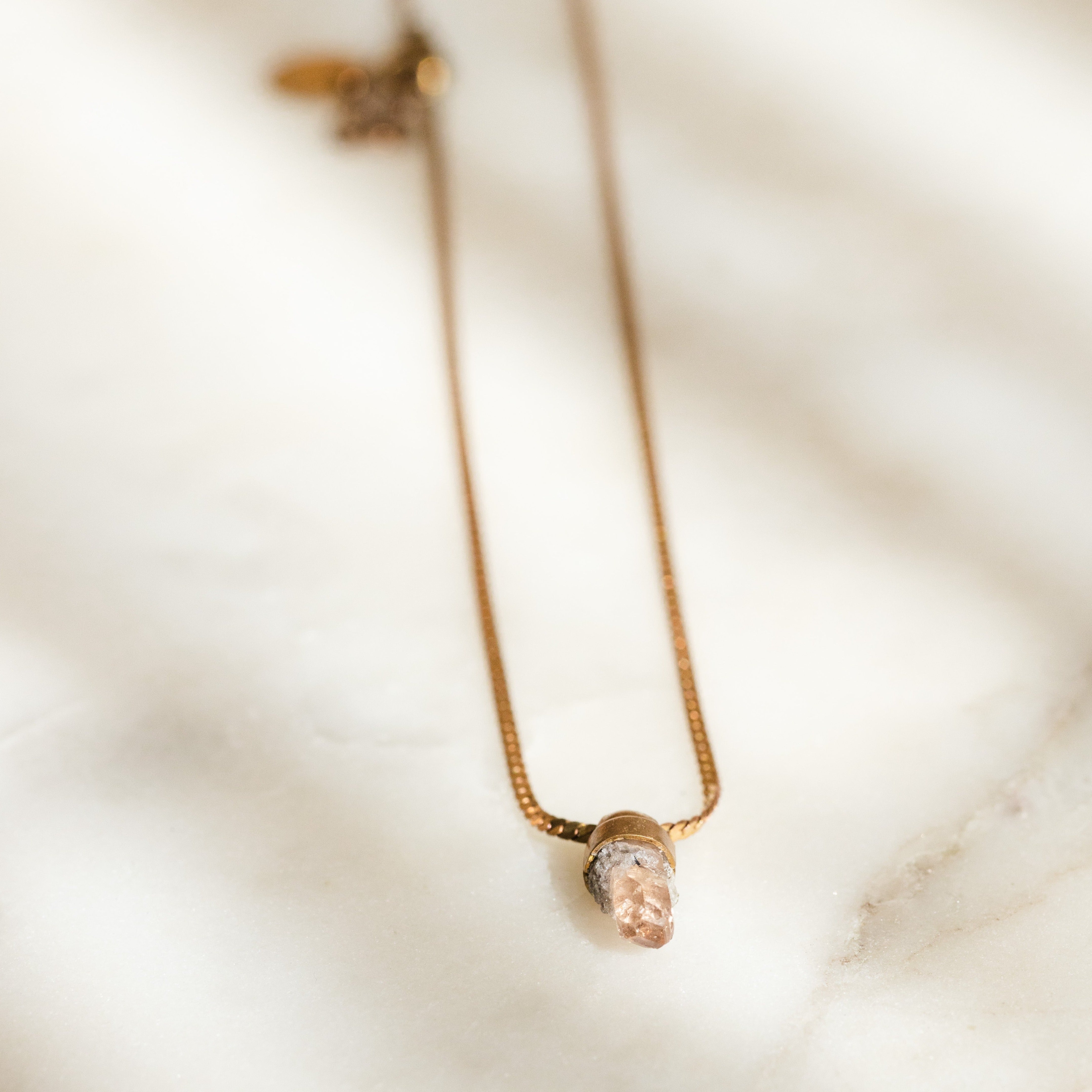 TINY TOPAZ Necklace