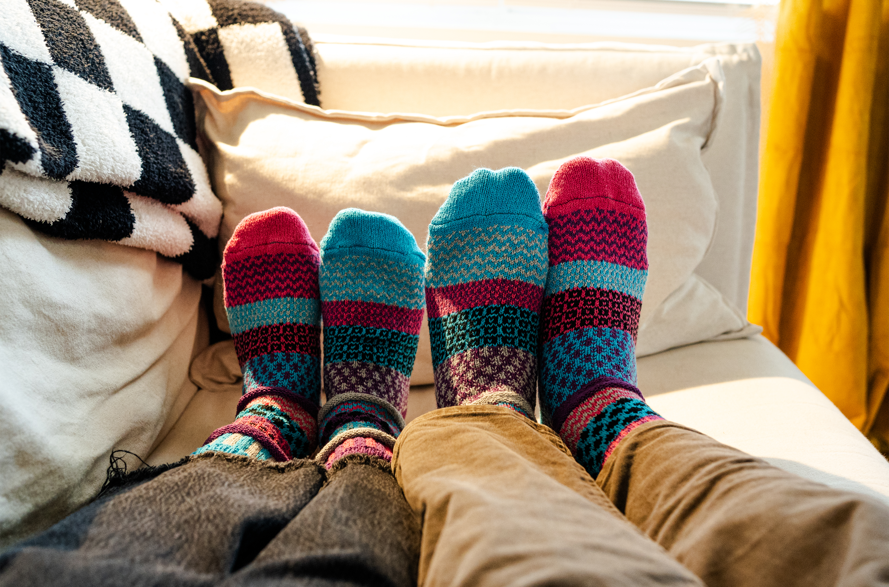 Periwinkle Crew Socks