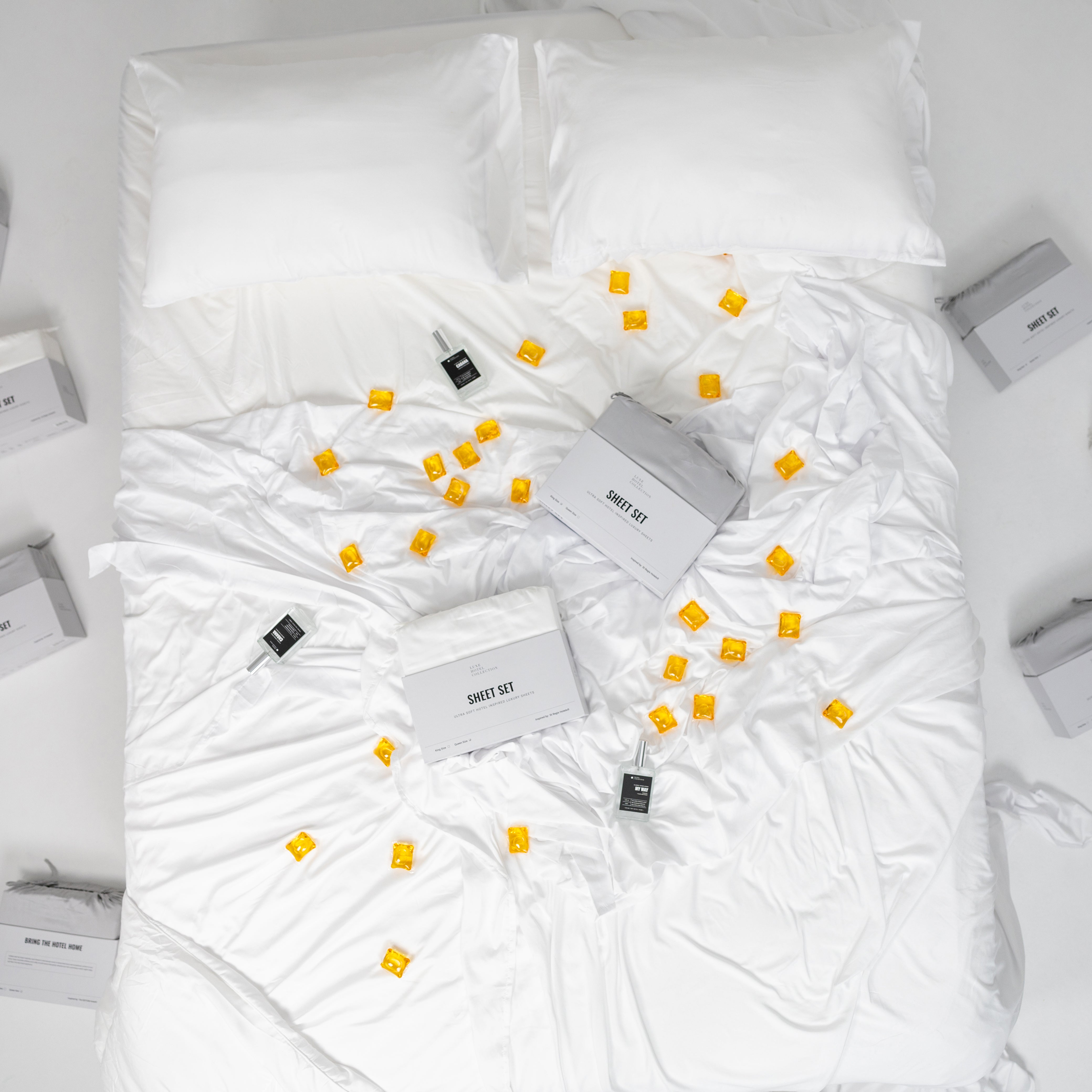 Sateen Cotton Nightfall Sheet Set