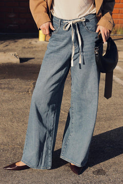 SHE'S A SWEET TALKER DENIM PANTS.