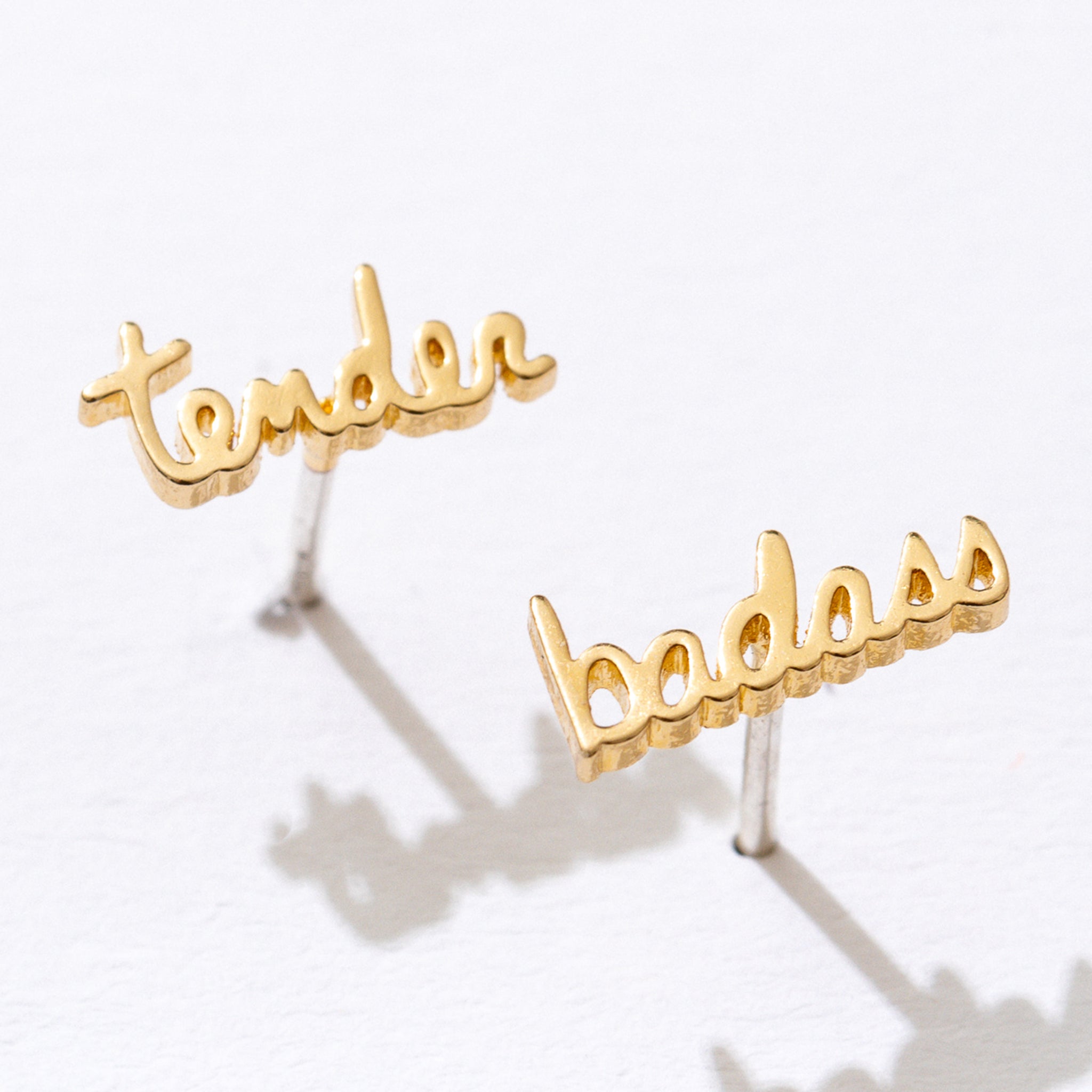 Tender Badass Stud Earrings