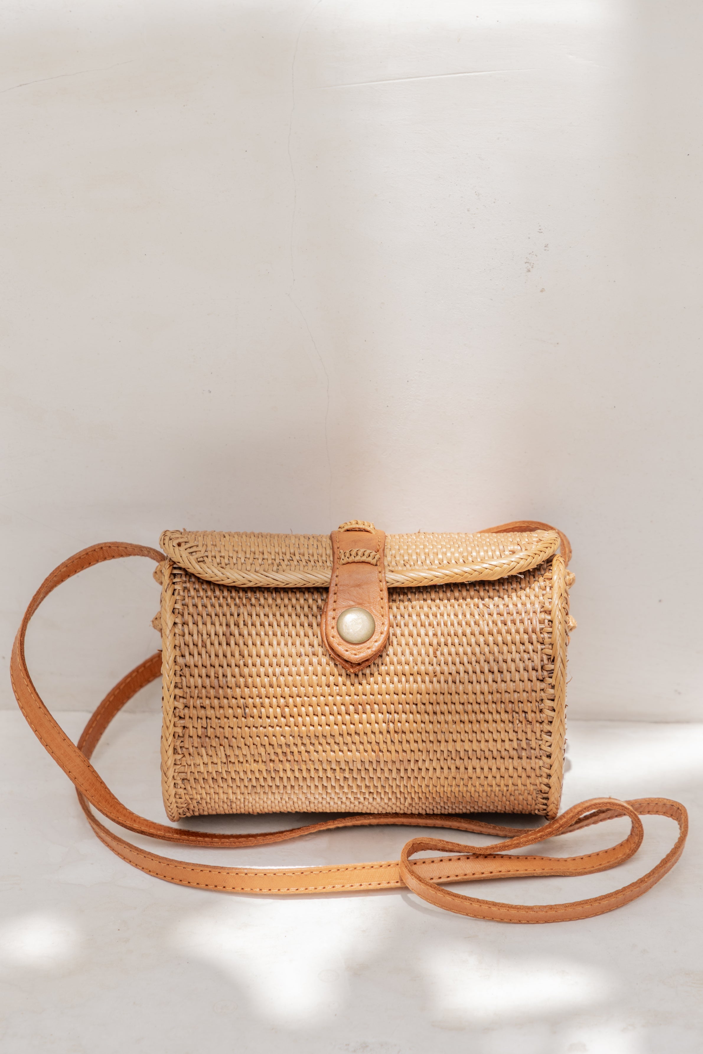 Diah Rattan Purse - Flying Tomato - Bags + Purses - Village Thrive