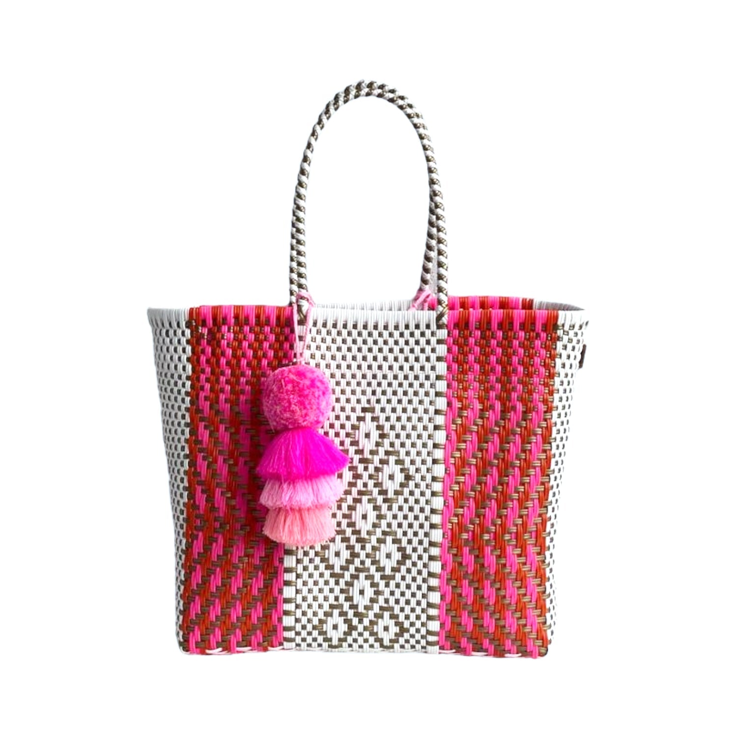 Bright Path Neon Orange / Rose Citron Tote