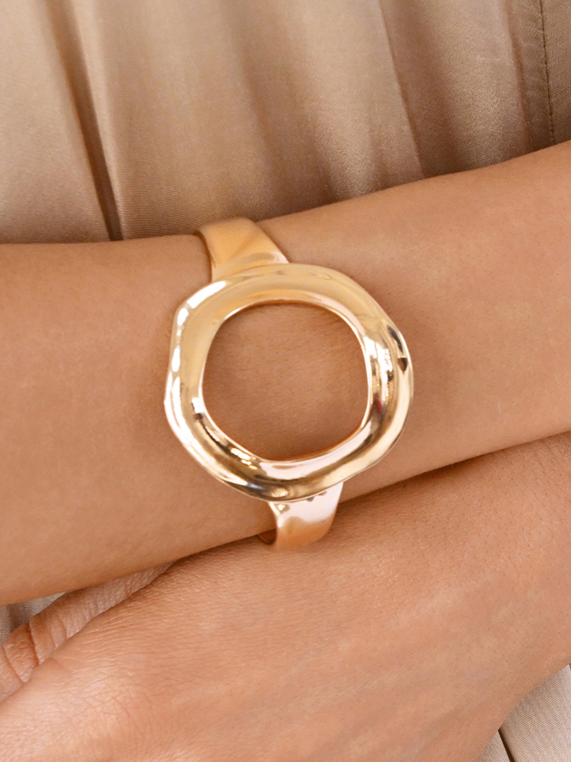 Open Circle Cuff.