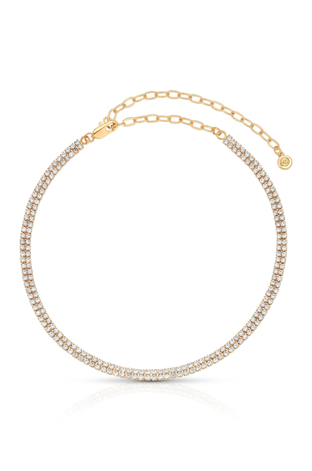 Crystal Simplicity Choker - Flying Tomato - Necklaces - Ettika