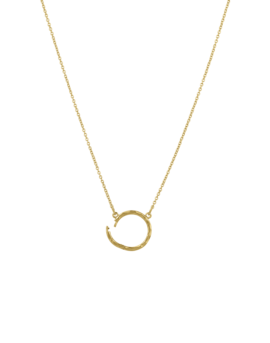 Circle Lock Necklace