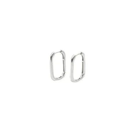 CYNTHIA PAPERCLIP HOOP EARRINGS