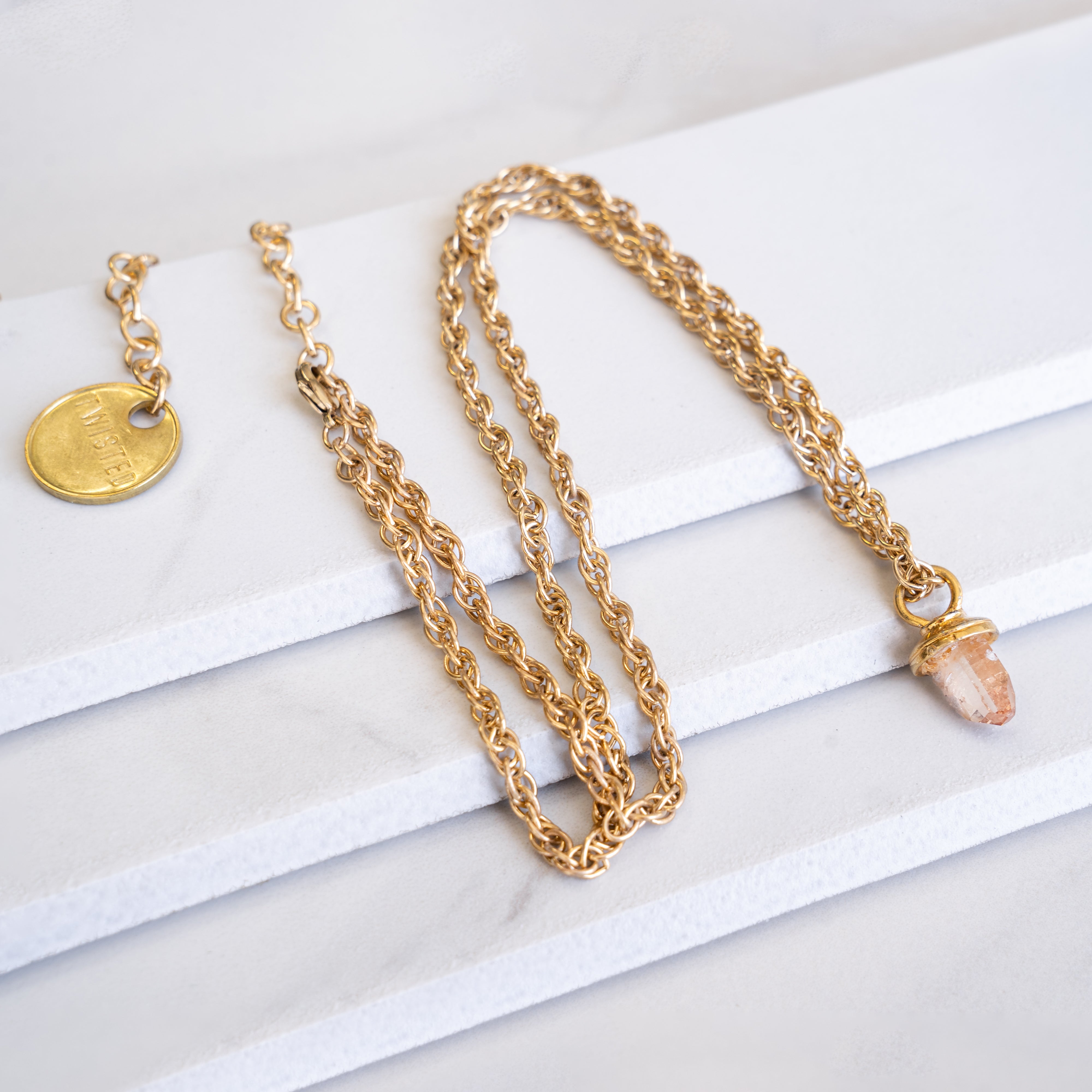 TOPAZ ROPE Necklace