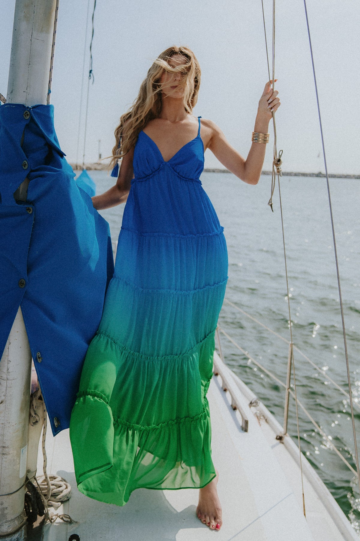 ALL I WANT IS YOU WOVEN MAXI DRESS