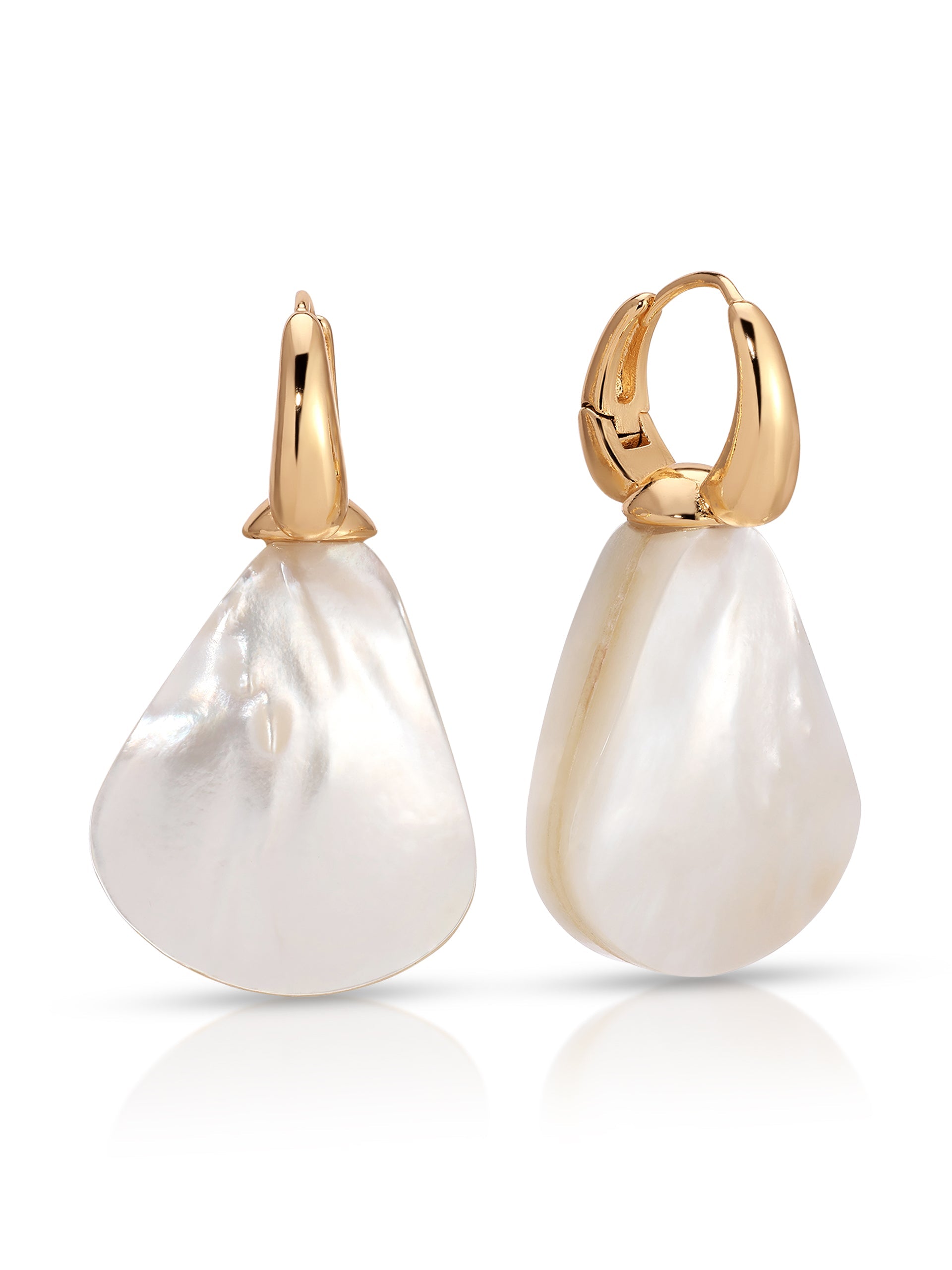 Sun-Kissed Pearl Earrings.
