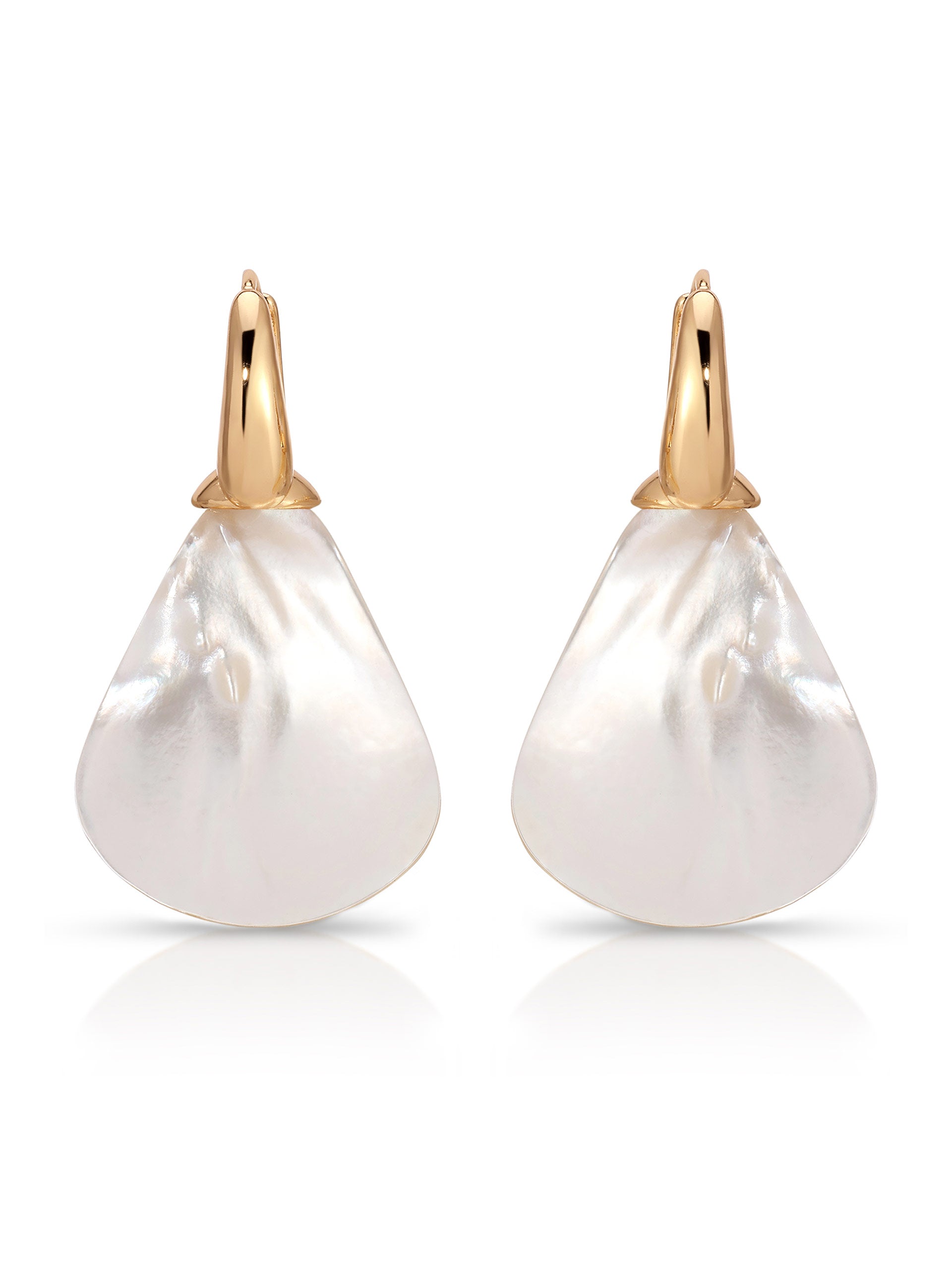 Sun-Kissed Pearl Earrings.
