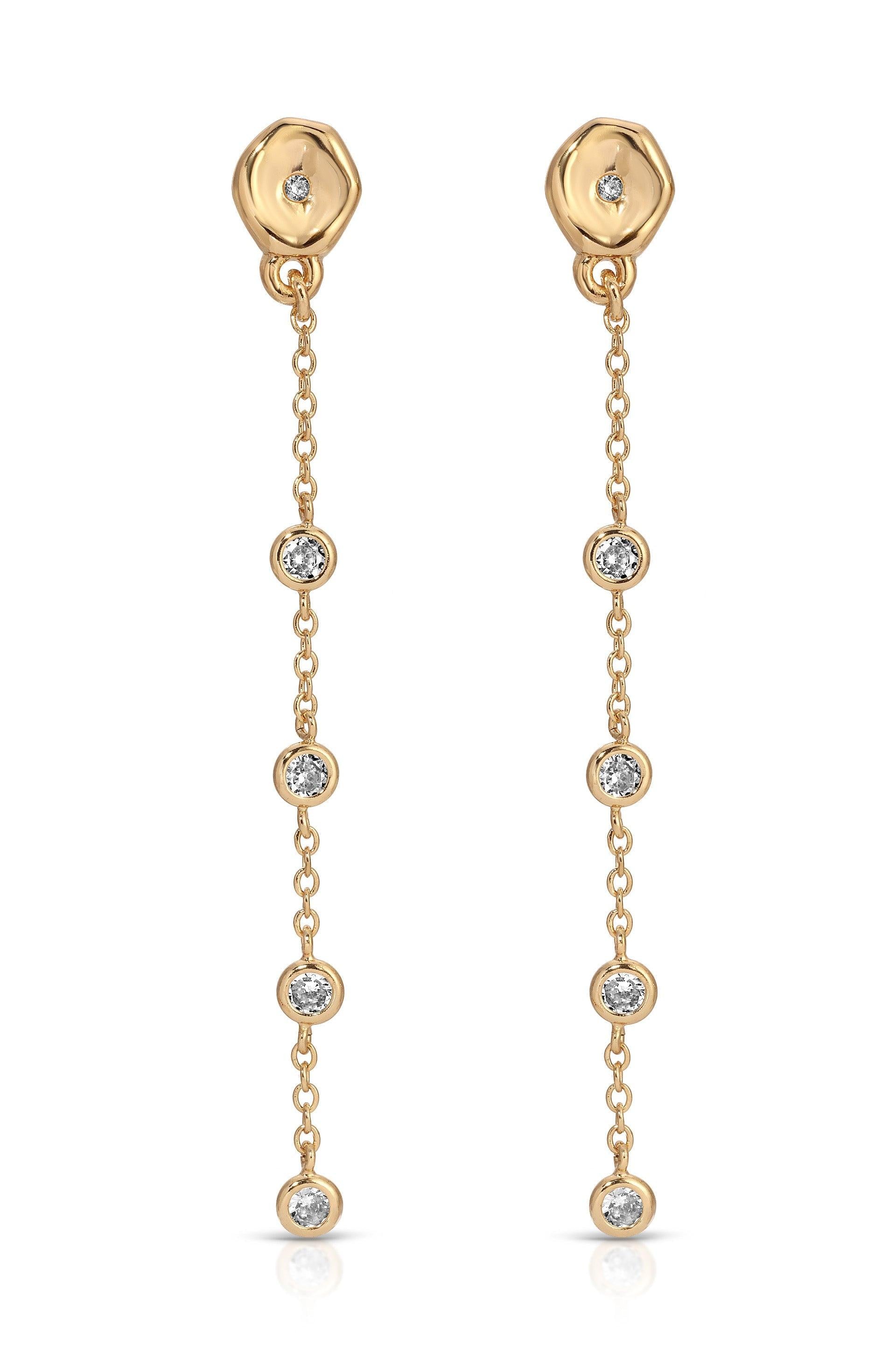 Dainty Dream Drop Earrings.