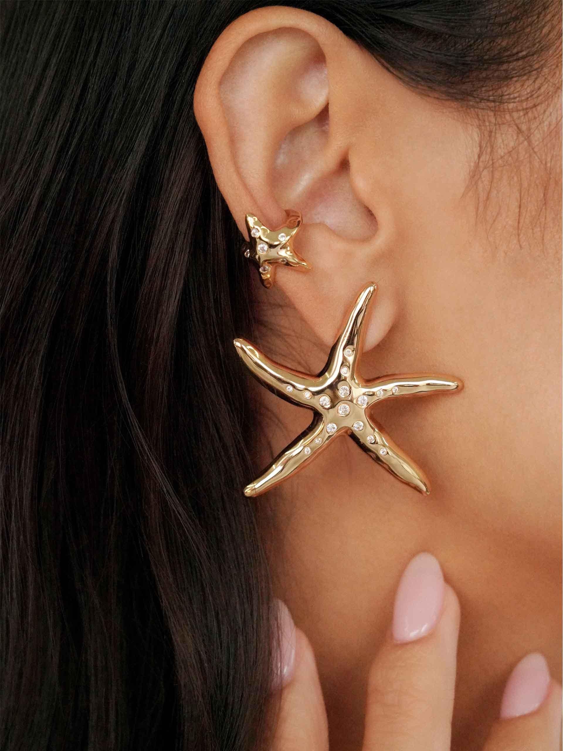 Starfish Luxe Earrings - Flying Tomato - Earrings - Ettika