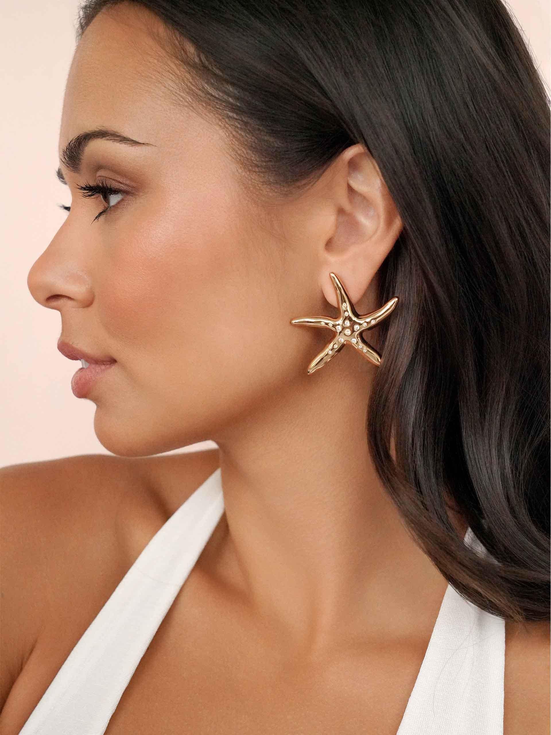 Starfish Luxe Earrings - Flying Tomato - Earrings - Ettika