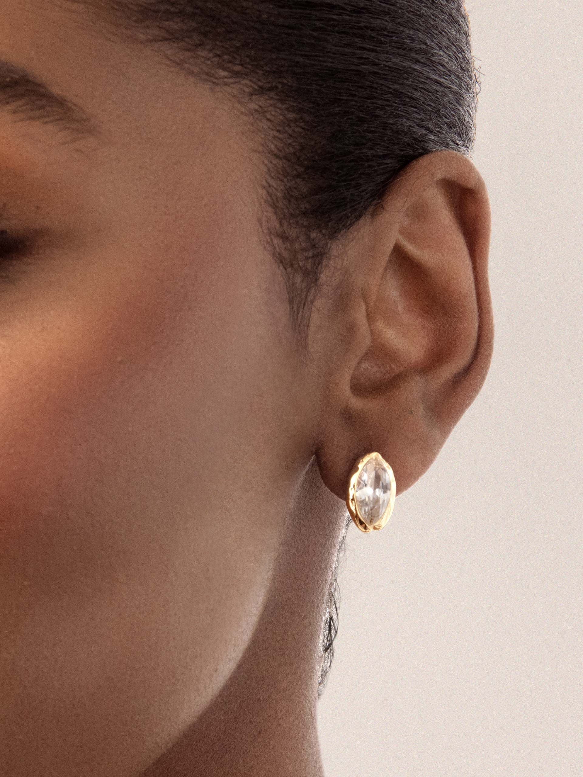 Crystal Luxe Mini Studs.