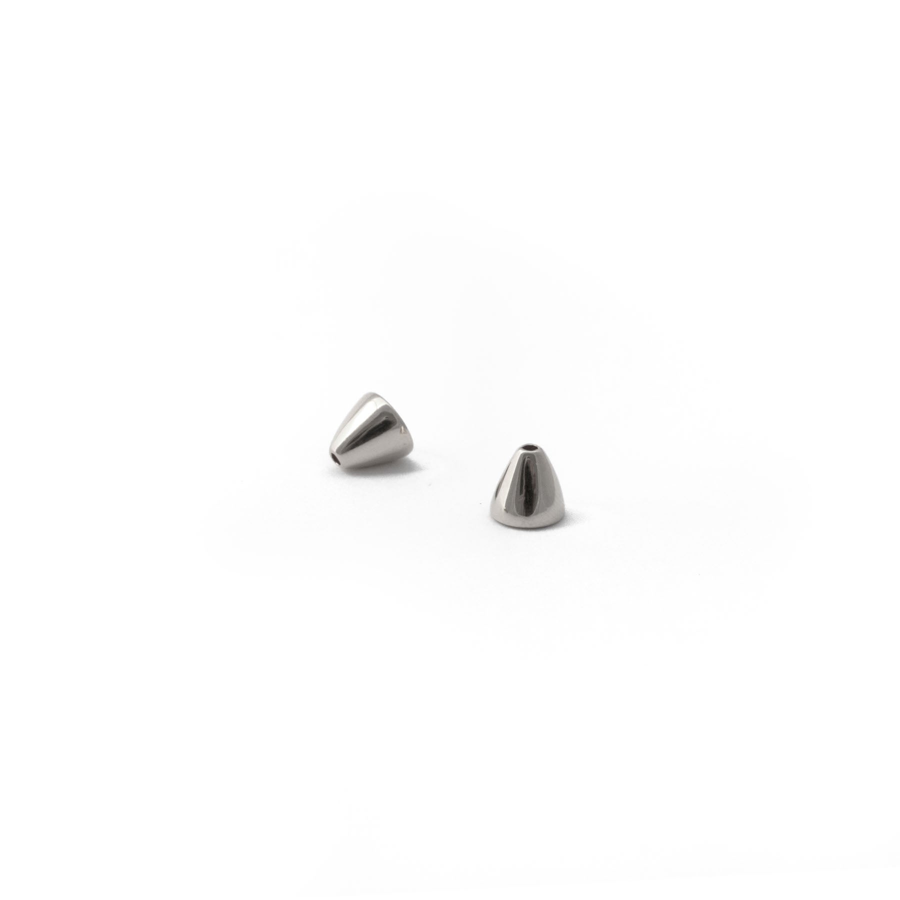 Luna Stud Earrings in Silver