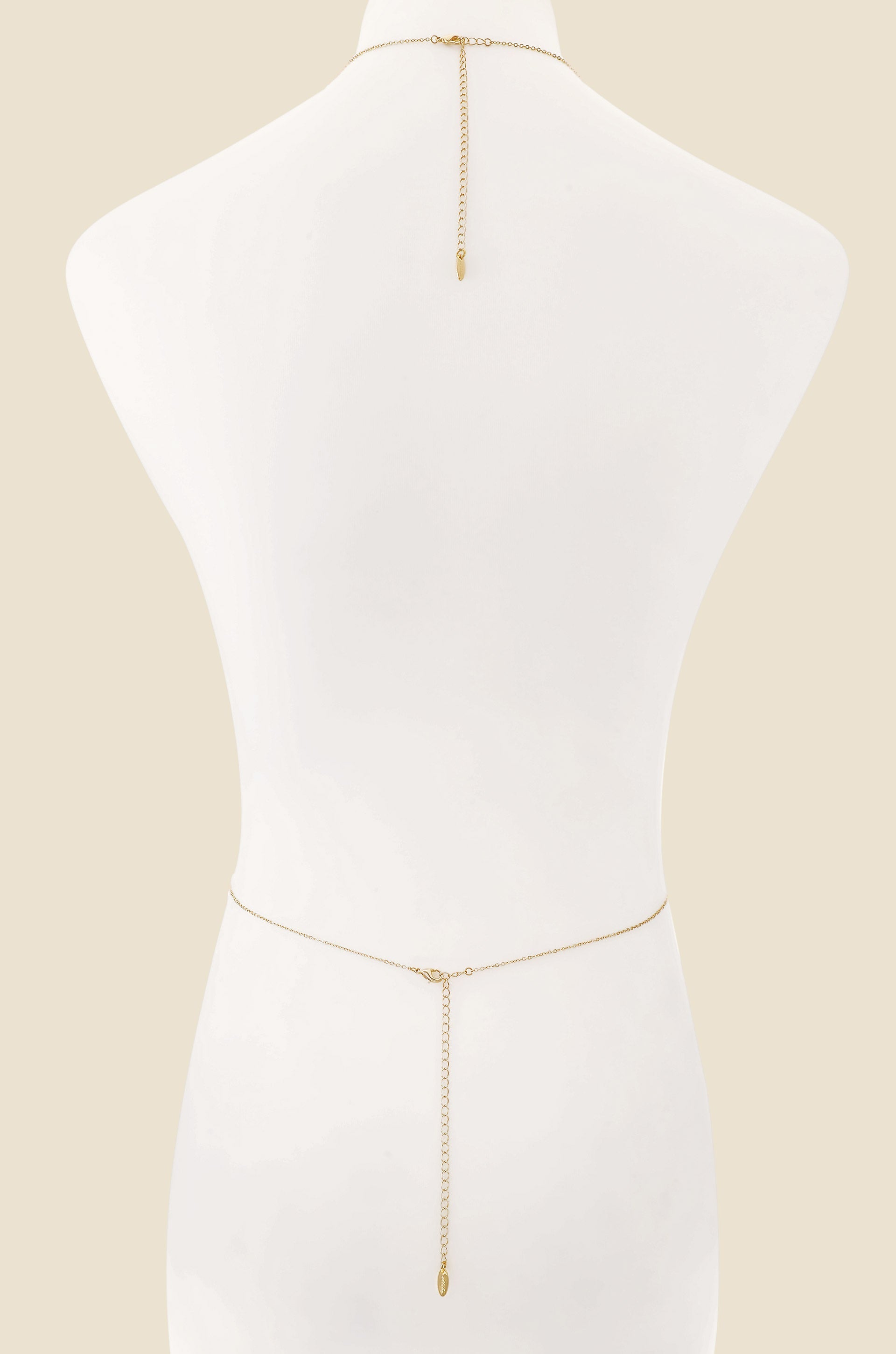 Crystal Fringe Body Chain