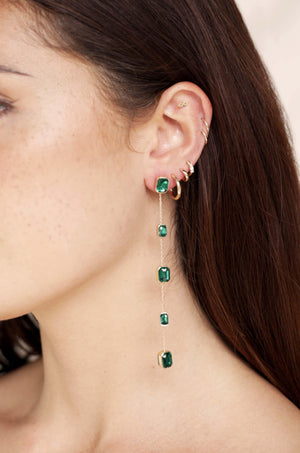 Iconic Crystal Dangle Earrings.