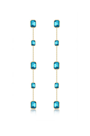 Iconic Crystal Dangle Earrings.