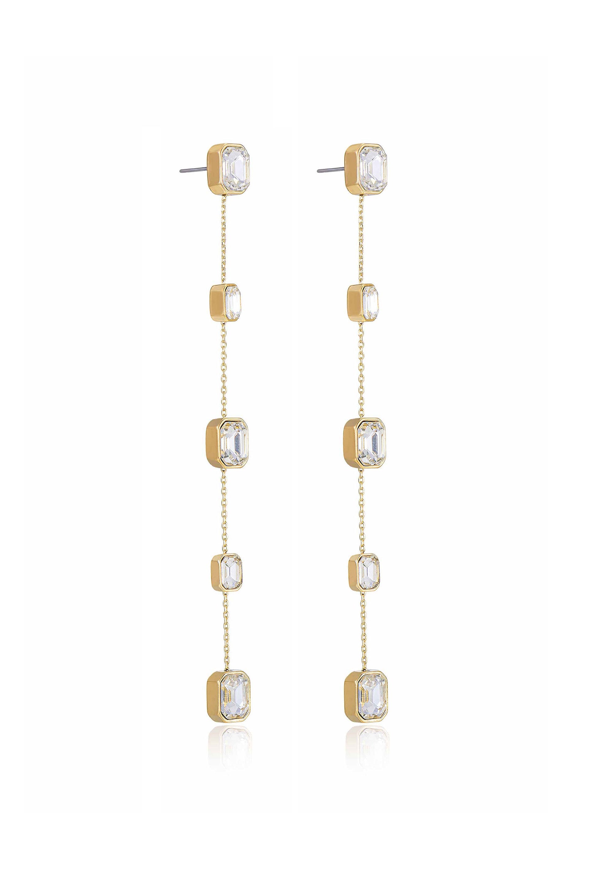 Iconic Crystal Dangle Earrings