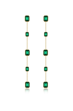 Iconic Crystal Dangle Earrings.