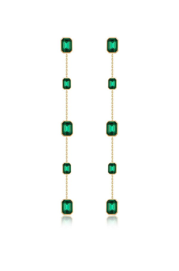 Iconic Crystal Dangle Earrings.