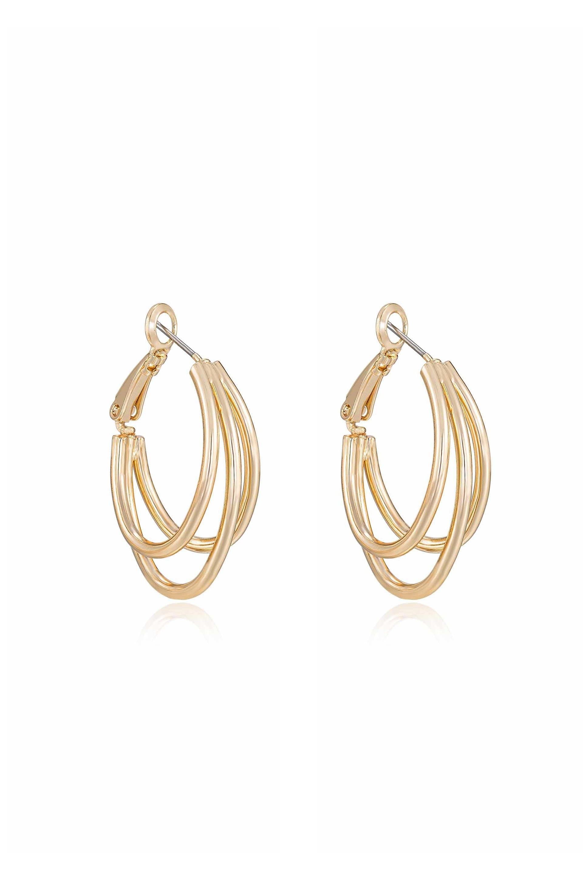 Helena Hoop Earrings - Flying Tomato - Earrings - Ettika