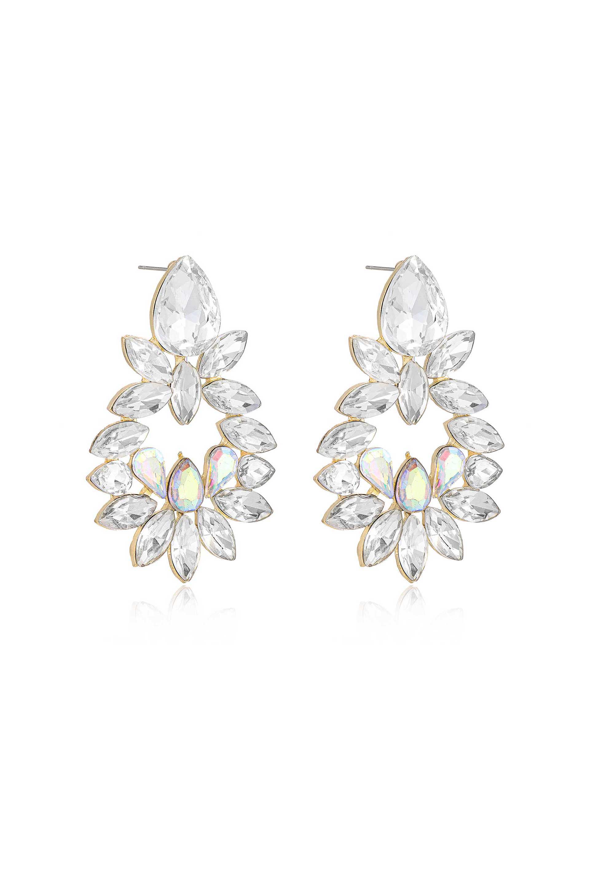 Floral Crest Earrings