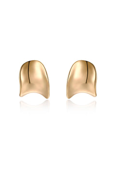 Curved Stud Earrings - Flying Tomato - Earrings - Ettika