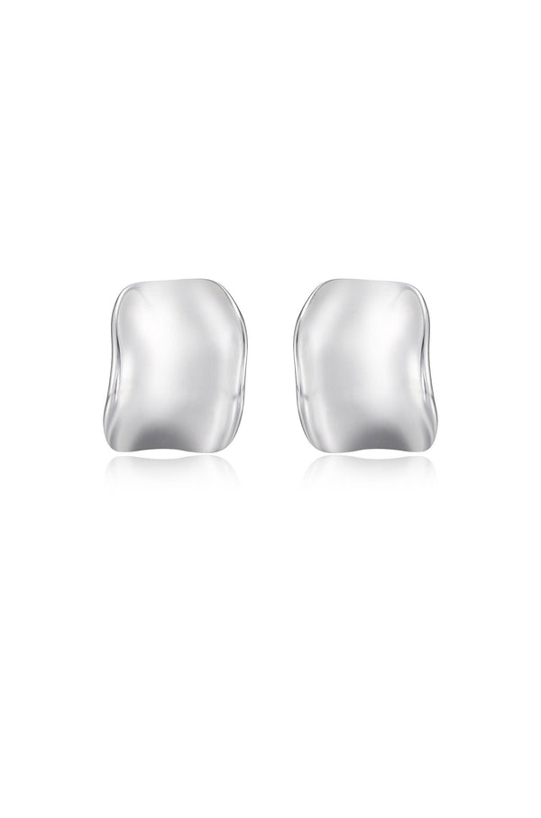 Curved Stud Earrings - Flying Tomato - Earrings - Ettika
