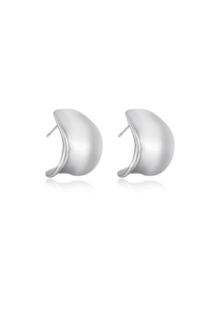 Curved Stud Earrings - Flying Tomato - Earrings - Ettika