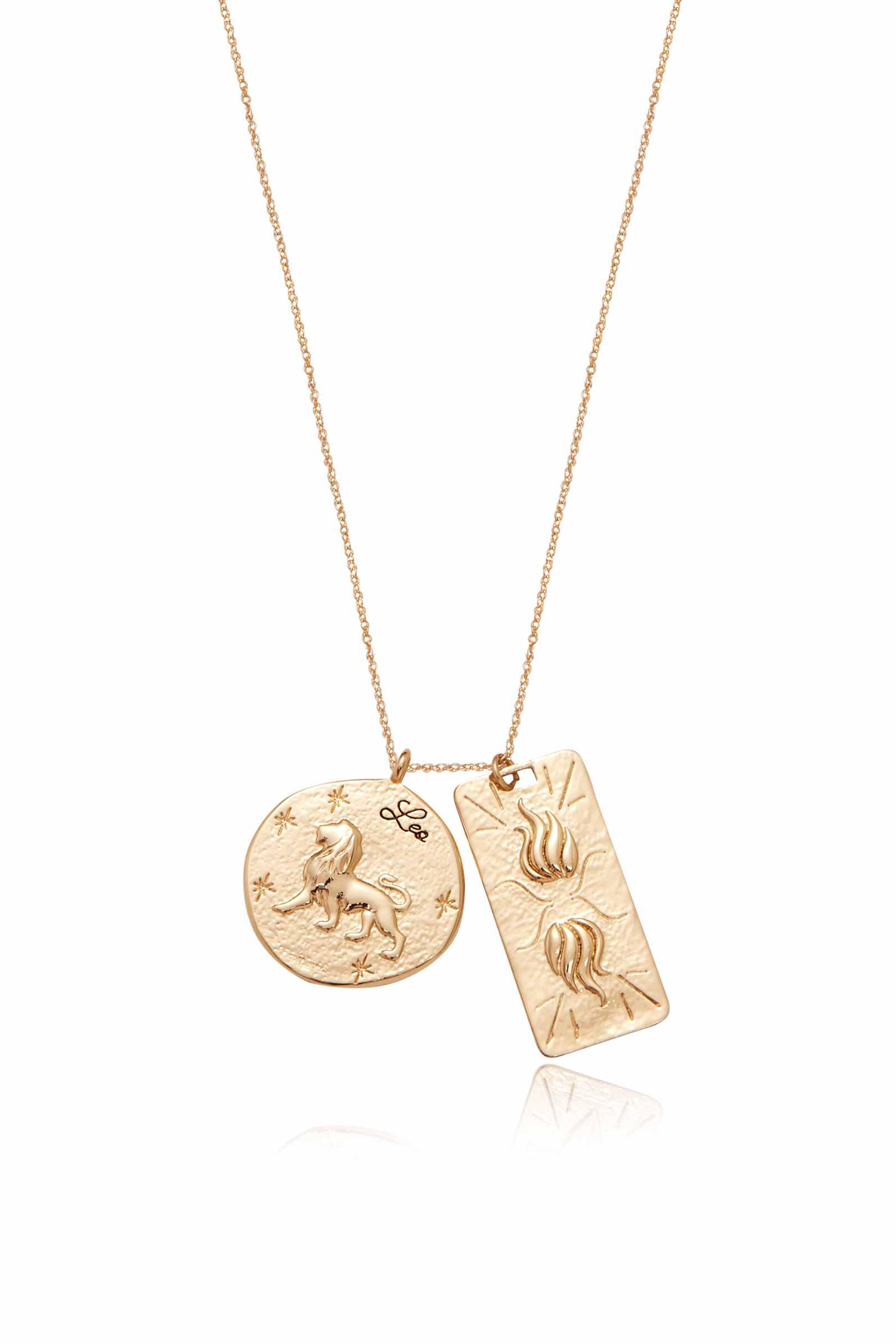 Zodiac Double Medallion Necklace