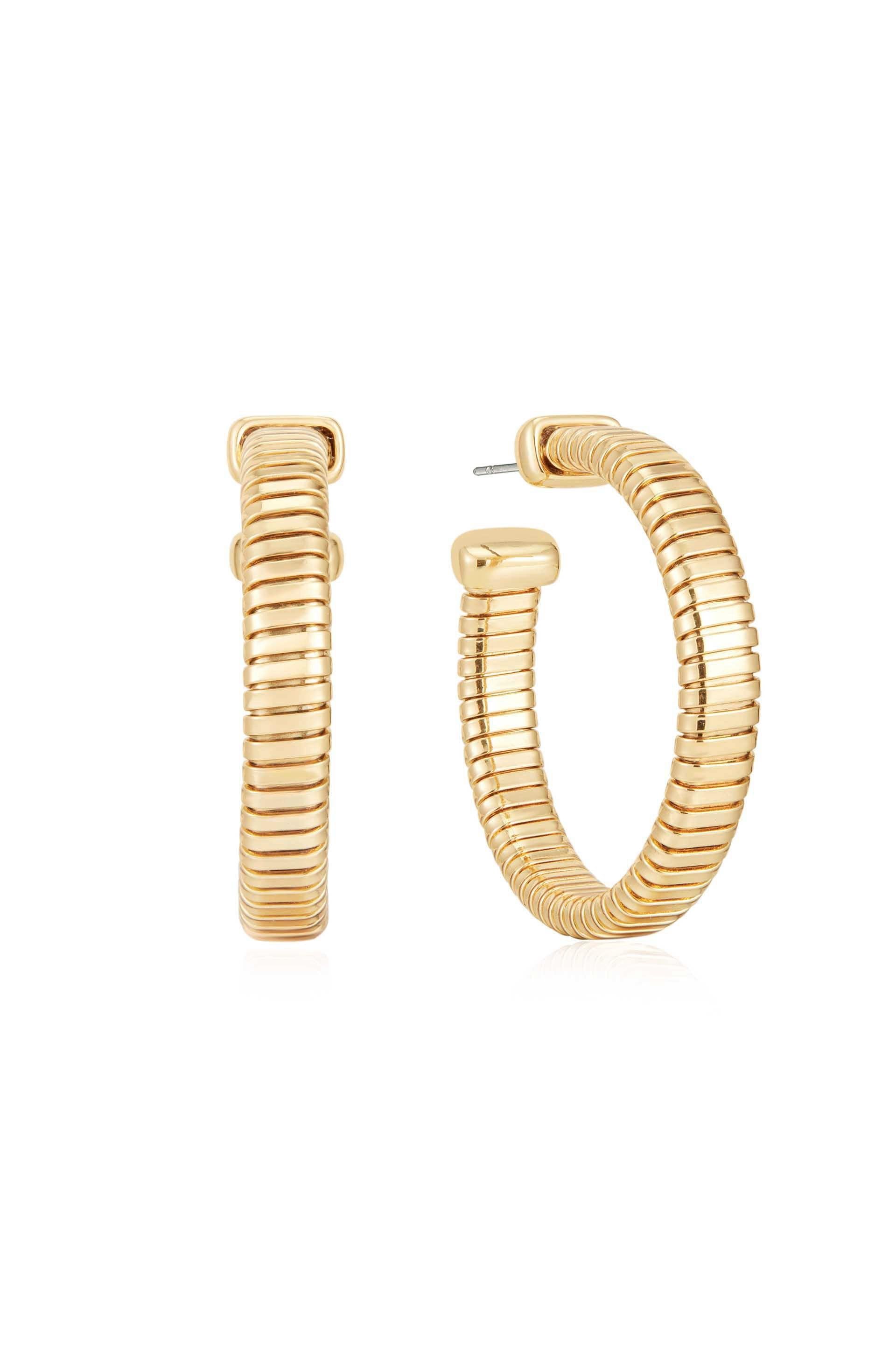 Flex Hoops - Flying Tomato - Earrings - Ettika