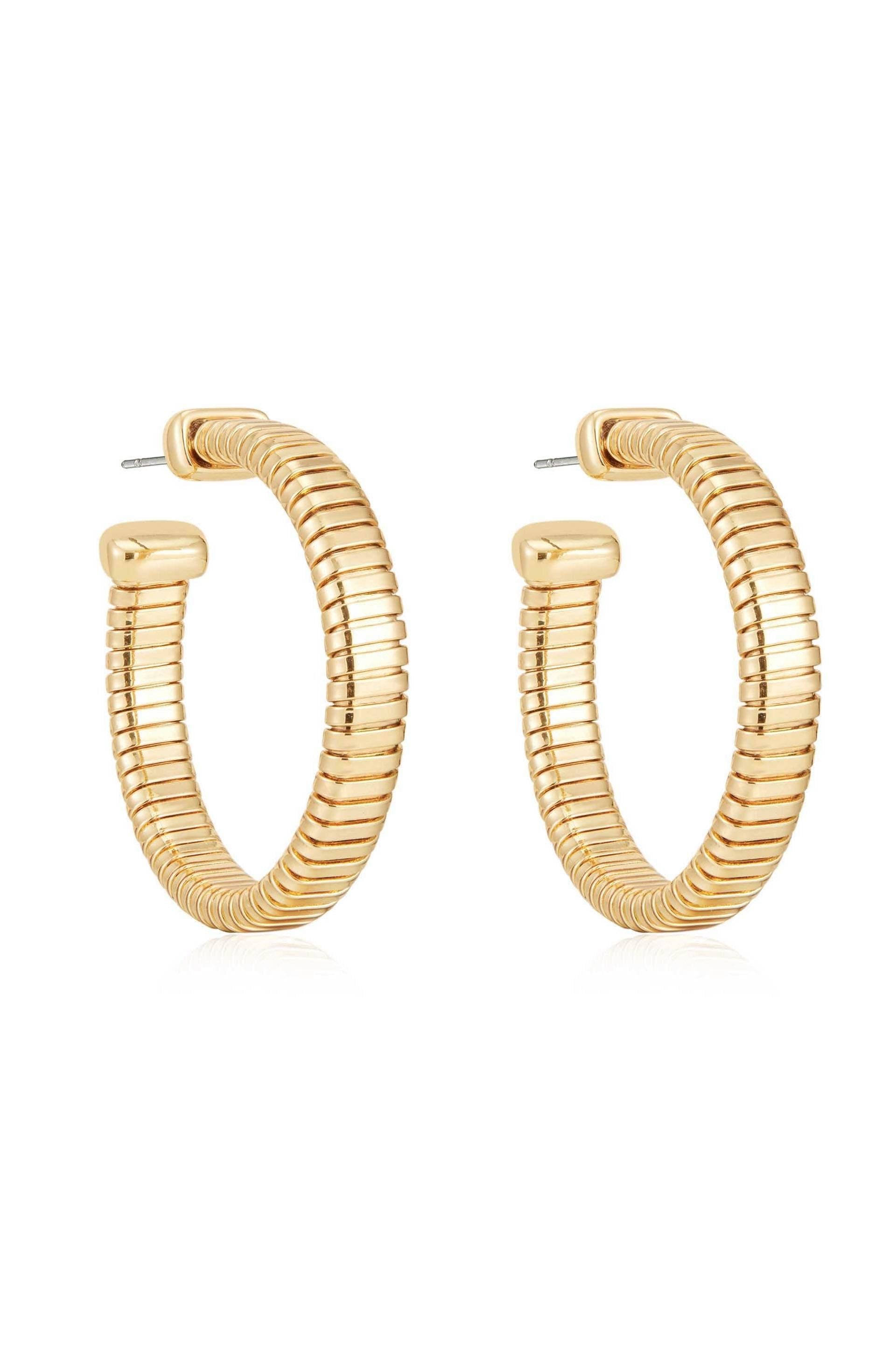 Flex Hoops - Flying Tomato - Earrings - Ettika