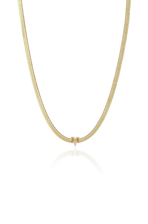 Zodiac Herringbone Necklace - Flying Tomato - Necklaces - Ettika