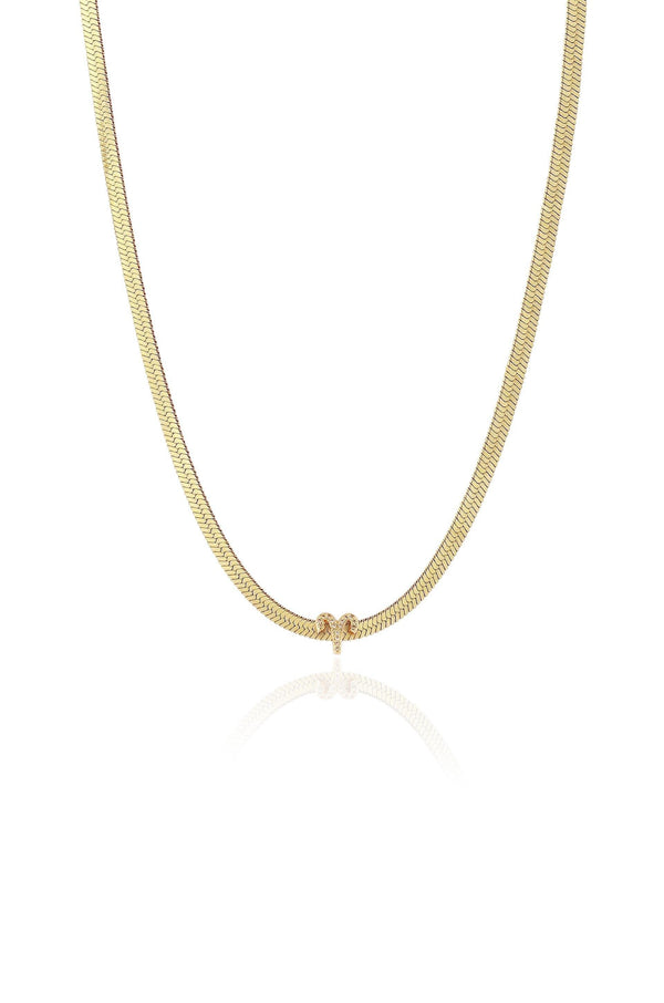 Zodiac Herringbone Necklace - Flying Tomato - Necklaces - Ettika