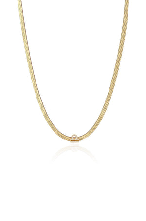 Zodiac Herringbone Necklace - Flying Tomato - Necklaces - Ettika
