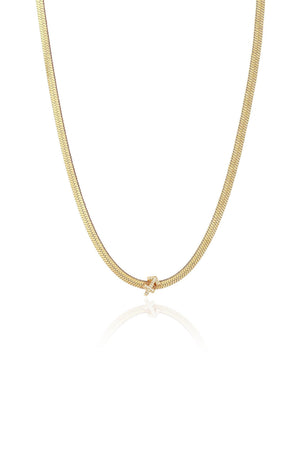 Zodiac Herringbone Necklace - Flying Tomato - Necklaces - Ettika