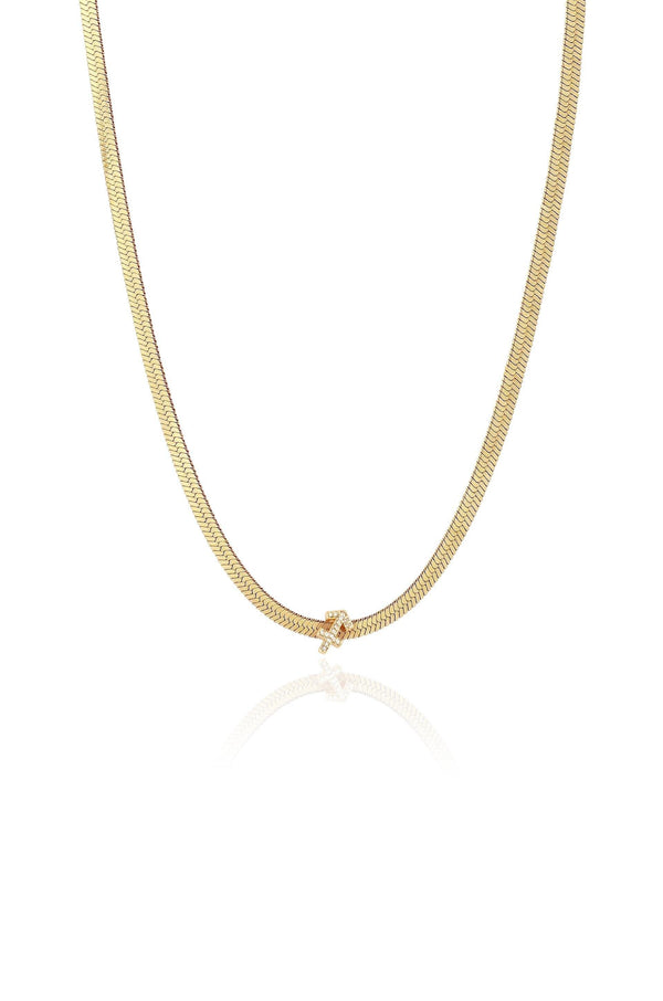 Zodiac Herringbone Necklace - Flying Tomato - Necklaces - Ettika