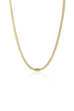 Zodiac Herringbone Necklace - Flying Tomato - Necklaces - Ettika