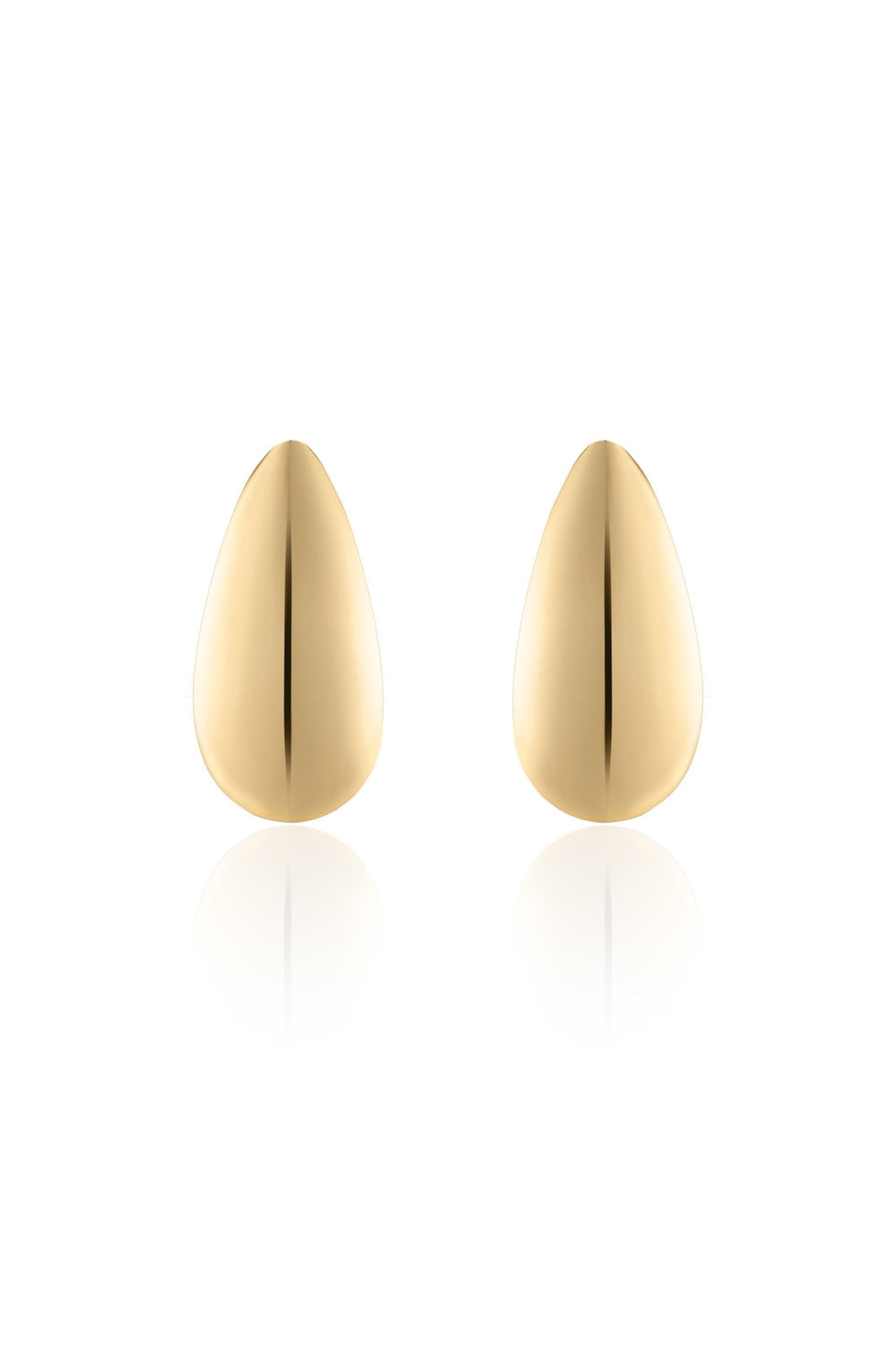 Golden Teardrop Earrings - Flying Tomato - Earrings - Ettika
